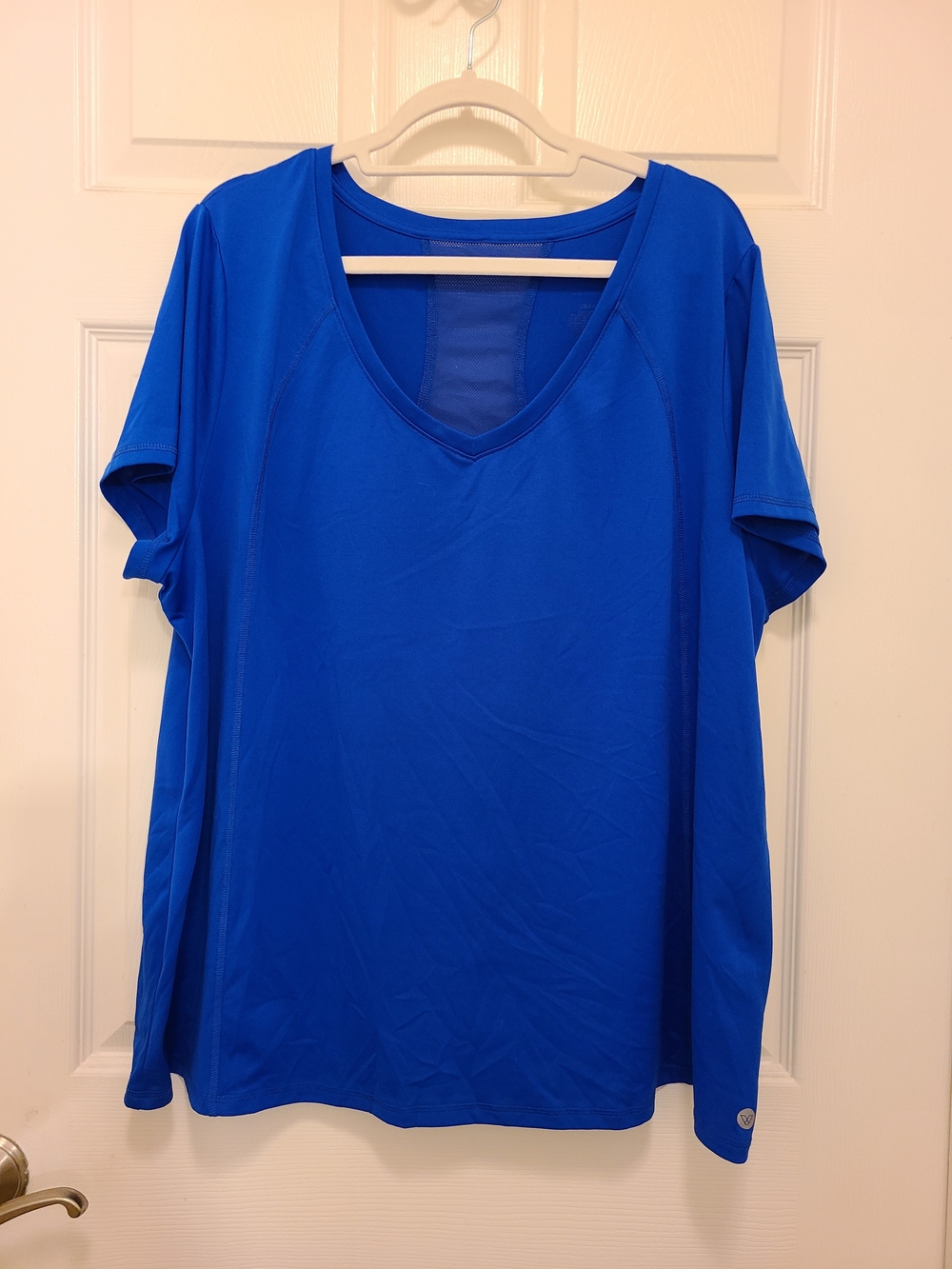 Livi Active Royal Blue Short Sleeve V-Neck Tee